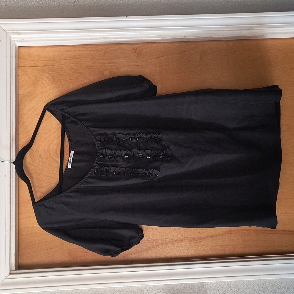 DKNYC Silk Blouse